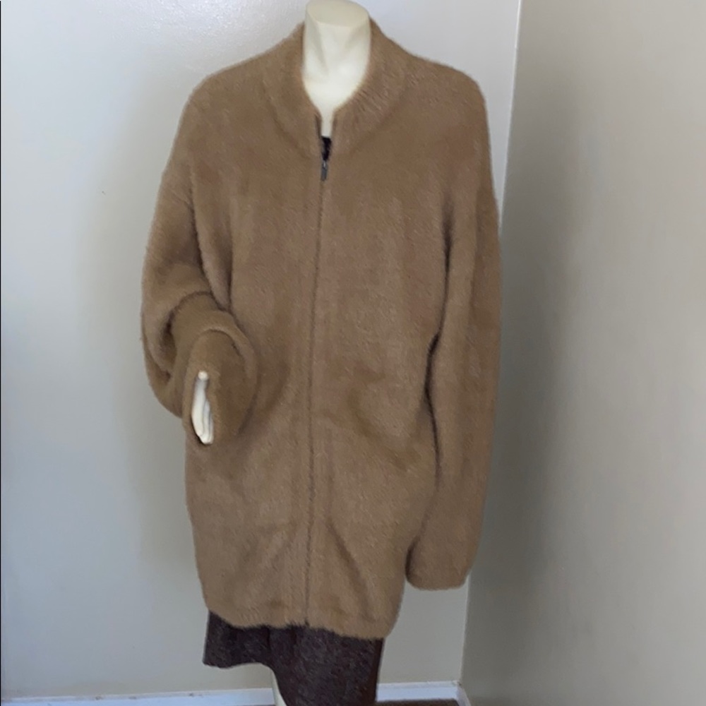 J. Crew XXL Point Sur Fuzzy Cardigan Coat
